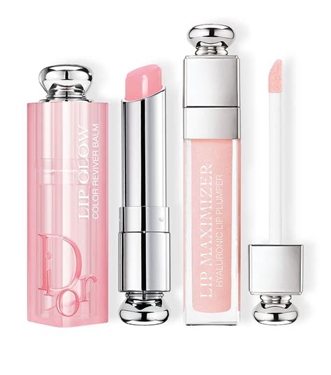 dior lip gloss set with bag|christian Dior lip gloss set.